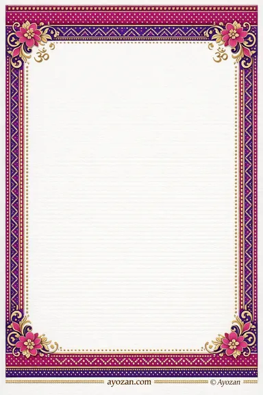 Gujarati Mehndi · Contemporary — Mehndi card design