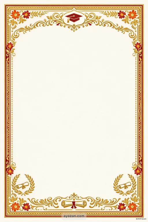 Gujarati Graduation · Classic — Gujarati Hindu Traditional Graduation invitation card design from Ayozan