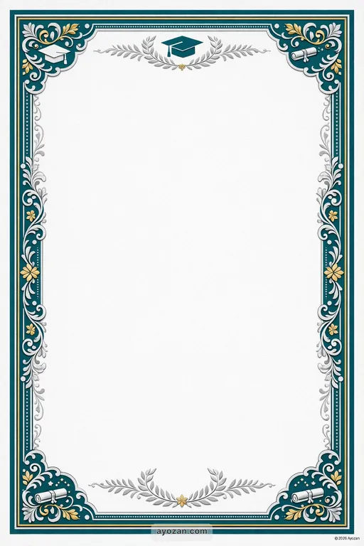 Hyderabadi Graduation · Contemporary — Hyderabadi Muslim Modern Graduation invitation card design from Ayozan