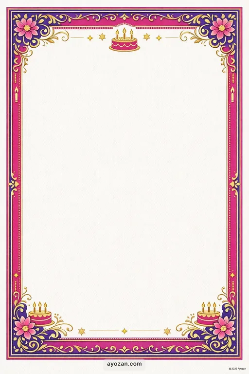 Kannada Birthday · Contemporary — Kannada Hindu Modern Birthday invitation card design from Ayozan