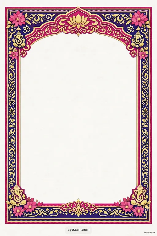 Kannada Engagement · Contemporary — Kannada Hindu Modern Engagement invitation card design from Ayozan