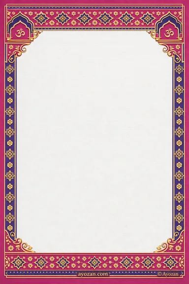 Kannada Sangeet · Contemporary — Sangeet card design
