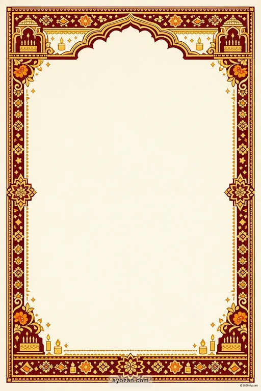 Kannada Birthday · Classic — Kannada Hindu Traditional Birthday invitation card design from Ayozan