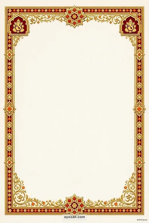 Kannada Corporate · Classic — Kannada Hindu Traditional Corporate Gala invitation card design from Ayozan