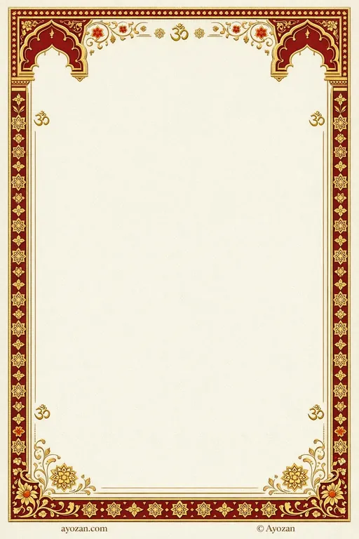 Kannada Sangeet · Classic — Kannada Hindu Traditional Sangeet invitation card design from Ayozan