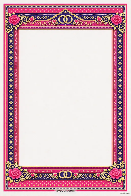 North Indian Anniversary · Contemporary — North Indian Hindu Modern Anniversary invitation card design from Ayozan