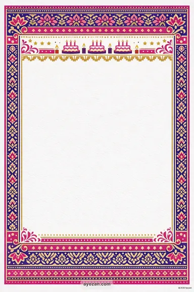 North Indian Birthday · Contemporary — Birthday card design