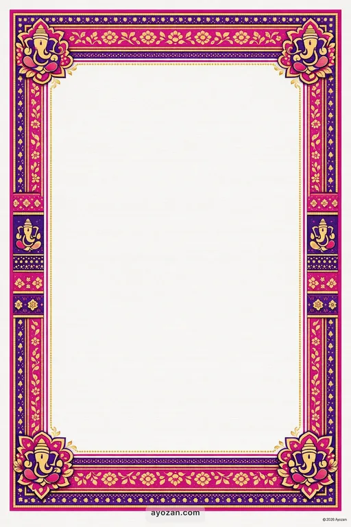 North Indian Corporate · Contemporary — North Indian Hindu Modern Corporate Gala invitation card design from Ayozan
