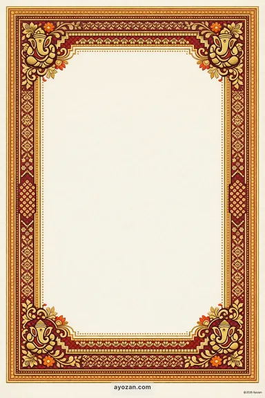 North Indian Engagement · Classic — Engagement card design