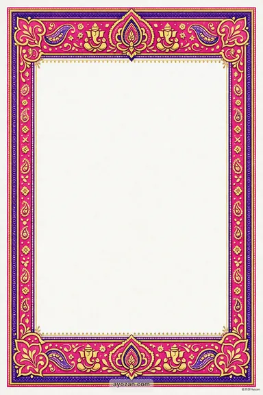 Kashmiri Engagement · Contemporary — Engagement card design