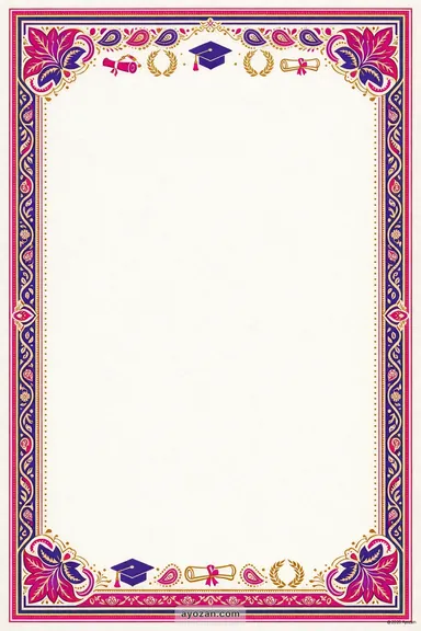 Kashmiri Graduation · Contemporary — Graduation card design