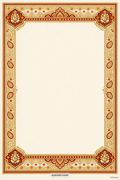 Kashmiri Corporate · Classic — Corporate Gala card design