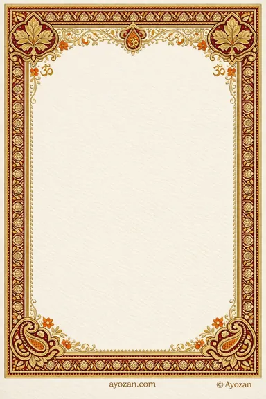 Kashmiri Haldi · Classic — Haldi card design