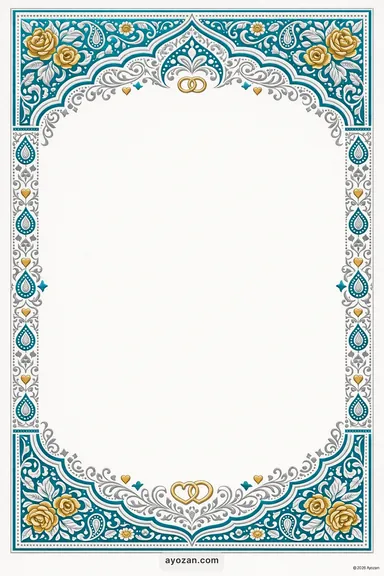 Kashmiri Anniversary · Contemporary — Anniversary card design