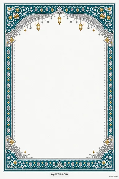 Kashmiri Eid · Contemporary — Eid greeting card design