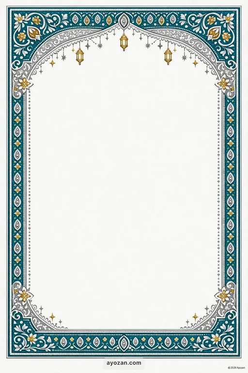 Kashmiri Eid · Contemporary — Kashmiri Muslim Modern Eid ul-Fitr invitation card design from Ayozan