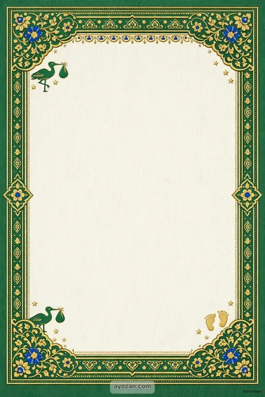 Kashmiri Baby Shower · Classic — Baby Shower card design