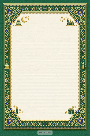 Kashmiri Birthday · Classic — Birthday card design