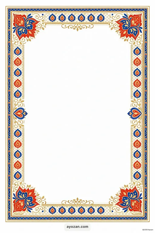 Kashmiri Anniversary · Contemporary — Kashmiri Modern Anniversary invitation card design from Ayozan