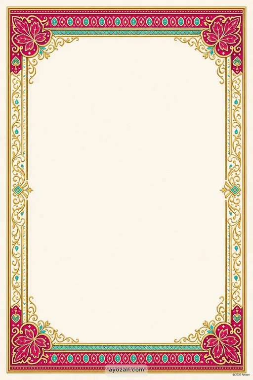 Kashmiri Corporate · Classic — Kashmiri Traditional Corporate Gala invitation card design from Ayozan