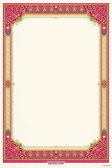 Kashmiri Engagement · Classic — Engagement card design