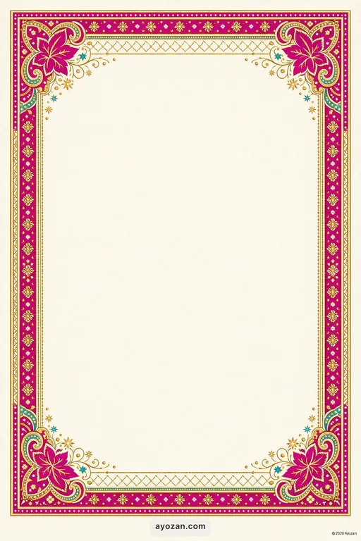 Kashmiri Family Gathering · Classic — Kashmiri Traditional Family Gathering invitation card design from Ayozan