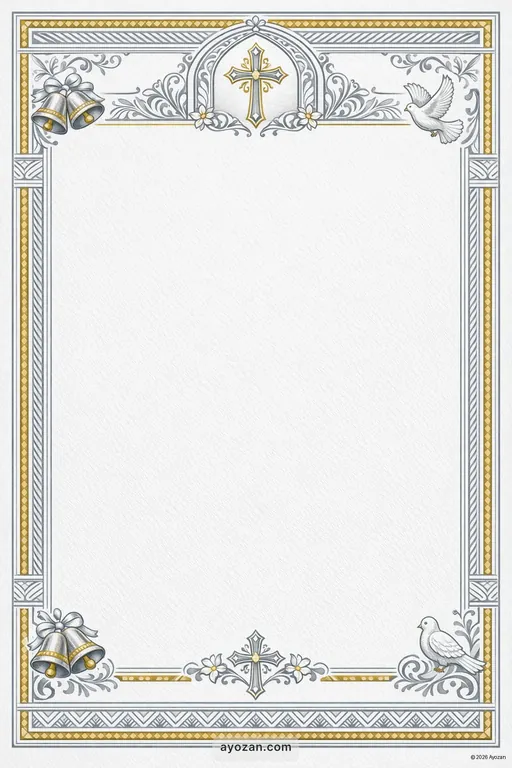 Kerala Wedding · Classic — Malayalam Christian Traditional Wedding invitation card design from Ayozan