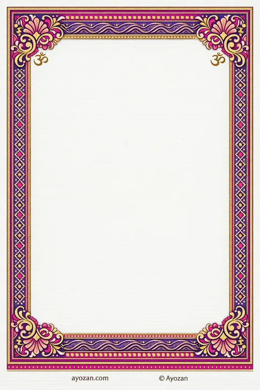 Goan Mehndi · Contemporary — Goan Hindu Modern Mehndi invitation card design from Ayozan