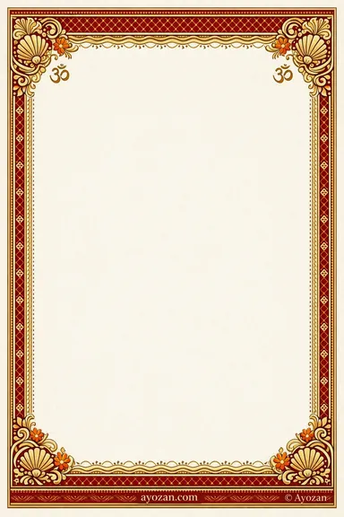 Goan Mehndi · Classic — Mehndi card design