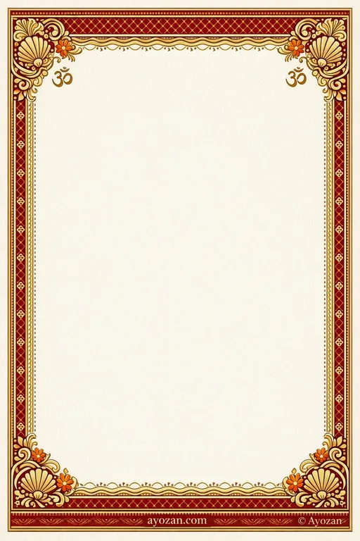 Goan Mehndi · Classic — Goan Hindu Traditional Mehndi invitation card design from Ayozan