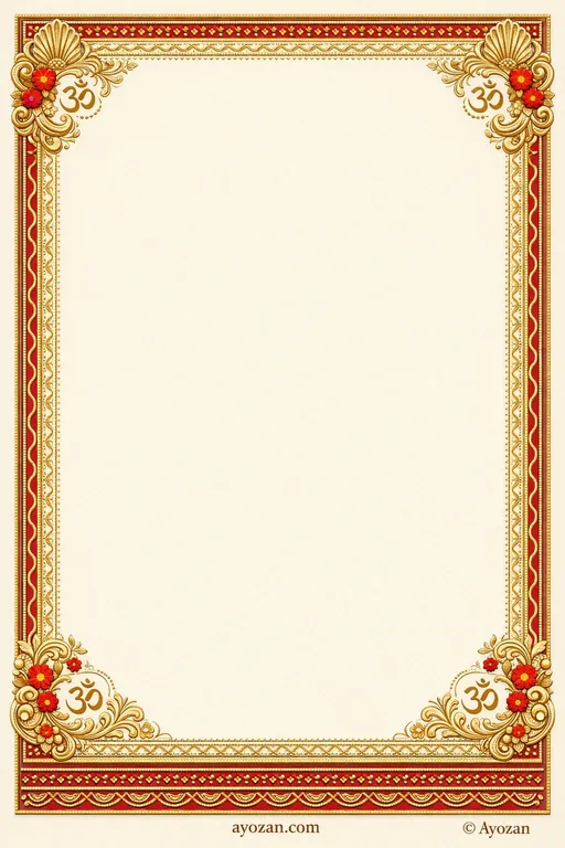 Goan Sangeet · Classic — Goan Hindu Traditional Sangeet invitation card design from Ayozan