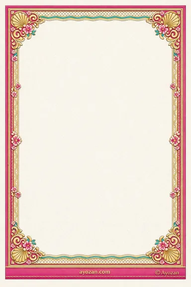 Goan Reception · Classic — Reception card design