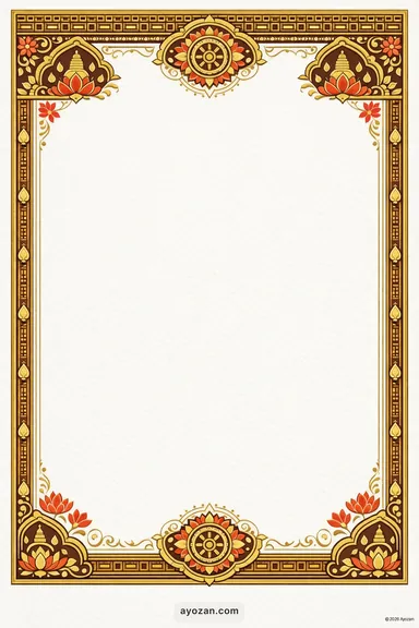 Magadhi Wedding · Classic — Buddhist Wedding invitation card design