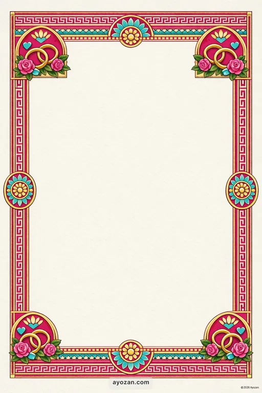 Magadhi Anniversary · Classic — Magadhi Traditional Anniversary invitation card design from Ayozan
