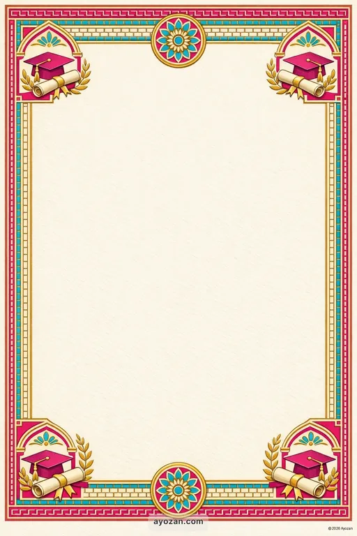 Magadhi Graduation · Classic — Magadhi Traditional Graduation invitation card design from Ayozan