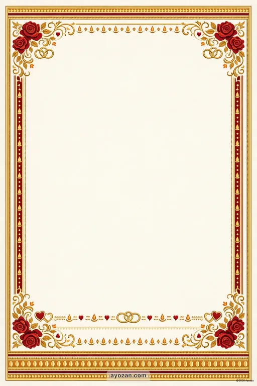Kerala Anniversary · Classic — Malayalam Hindu Traditional Anniversary invitation card design from Ayozan