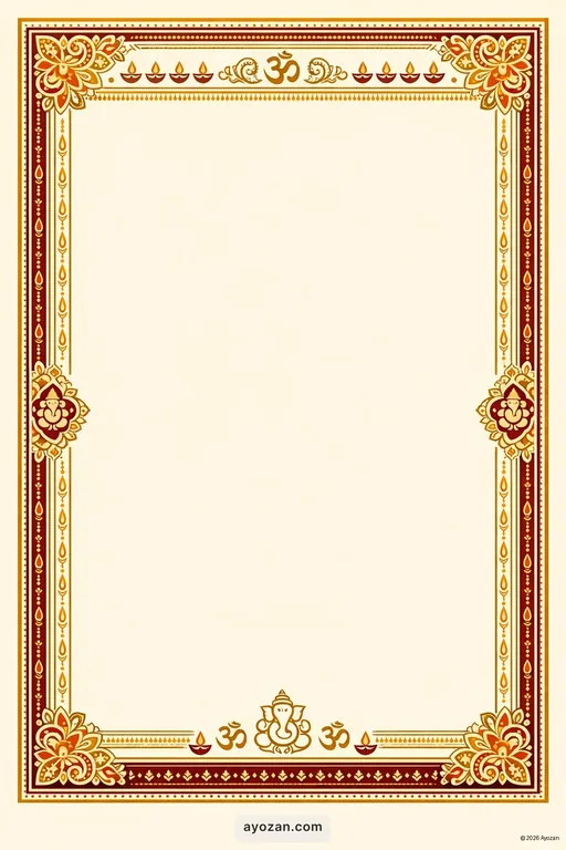 Kerala Corporate · Classic — Malayalam Hindu Traditional Corporate Gala invitation card design from Ayozan