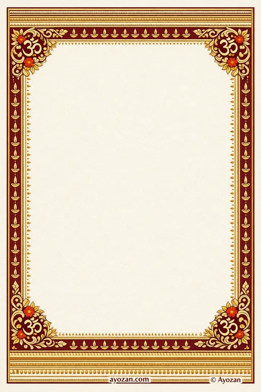 Kerala Sangeet · Classic — Malayalam Hindu Traditional Sangeet invitation card design from Ayozan