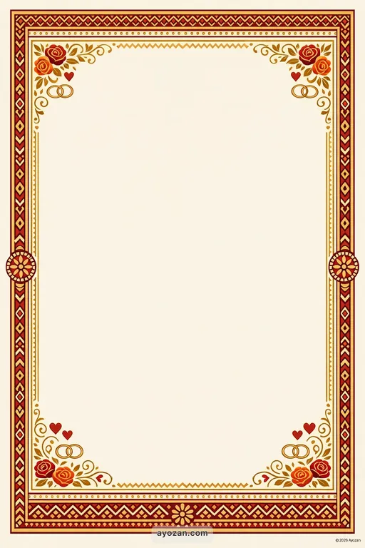 Rajasthani Anniversary · Classic — Rajasthani Hindu Traditional Anniversary invitation card design from Ayozan
