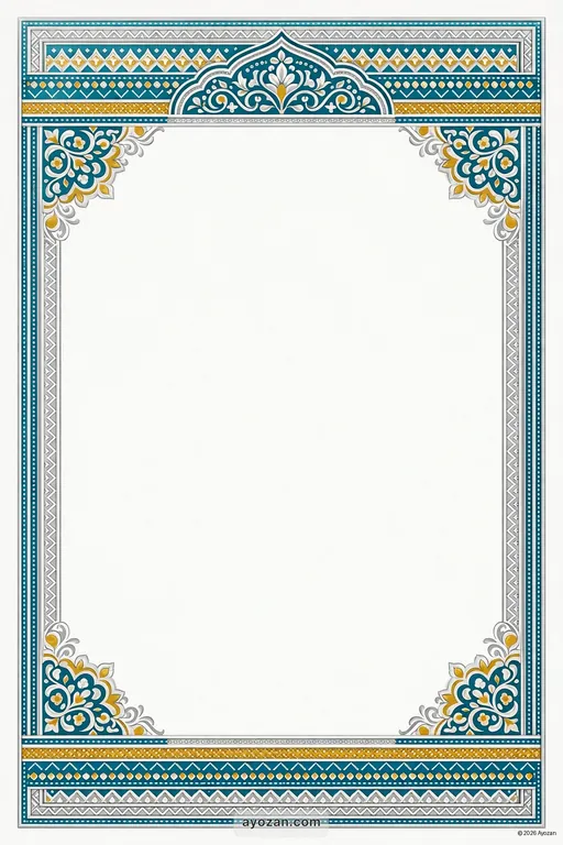 Rajasthani Prayer Meeting · Contemporary — Rajasthani Muslim Modern Prayer Meeting invitation card design from Ayozan