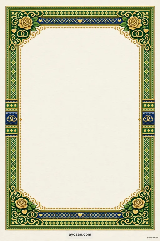 Rajasthani Anniversary · Classic — Rajasthani Muslim Traditional Anniversary invitation card design from Ayozan