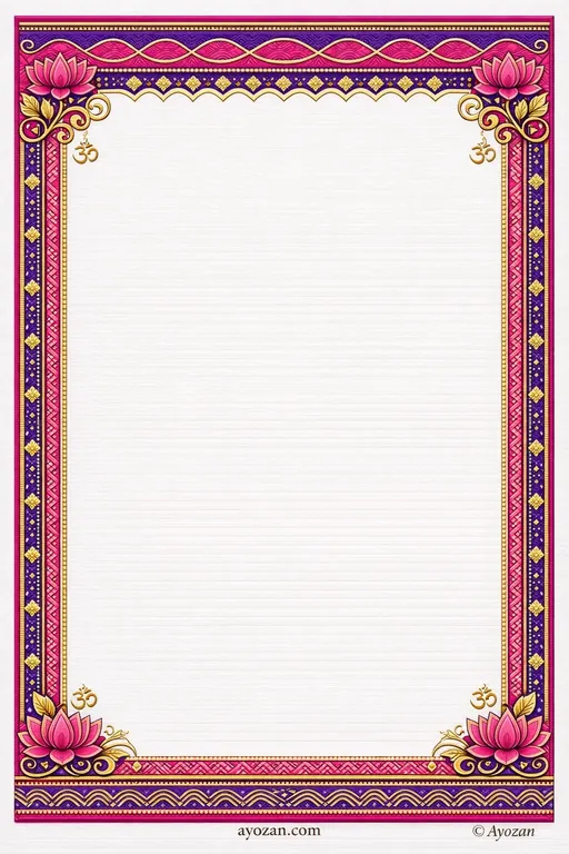 Manipuri Reception · Contemporary — Manipuri Hindu Modern Reception invitation card design from Ayozan