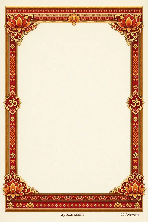 Manipuri Sangeet · Classic — Manipuri Hindu Traditional Sangeet invitation card design from Ayozan