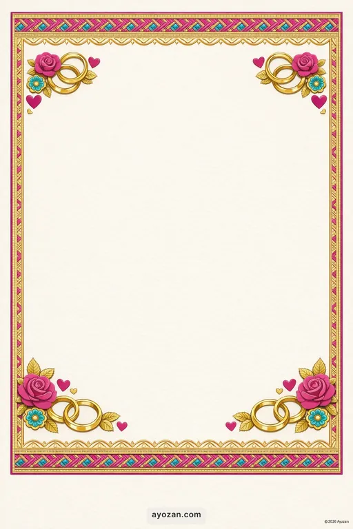 Manipuri Anniversary · Classic — Manipuri Traditional Anniversary invitation card design from Ayozan