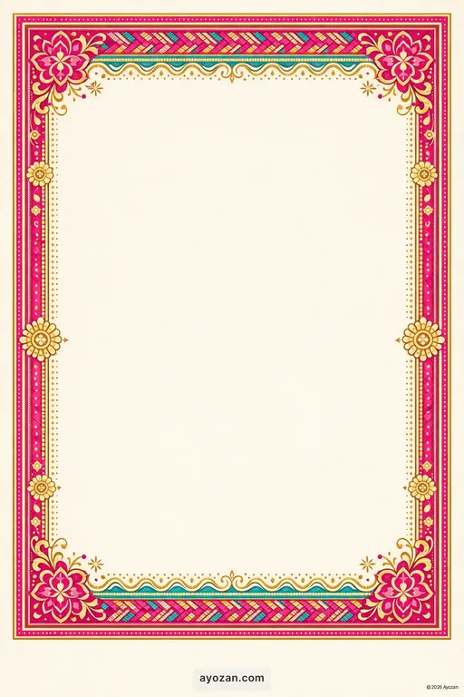 Manipuri Family Gathering · Classic — Manipuri Traditional Family Gathering invitation card design from Ayozan