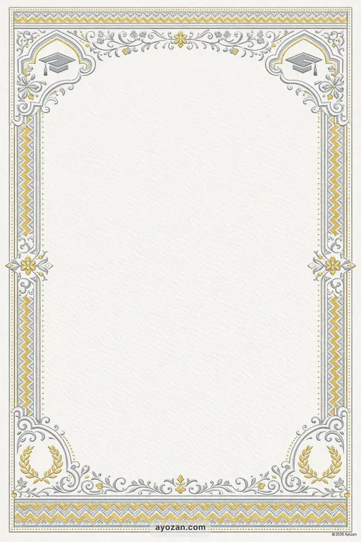 Marathi Graduation · Classic — Marathi Christian Traditional Graduation invitation card design from Ayozan