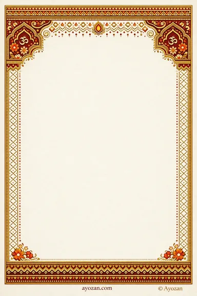 Marathi Mehndi · Classic — Marathi Heritage invitation card design