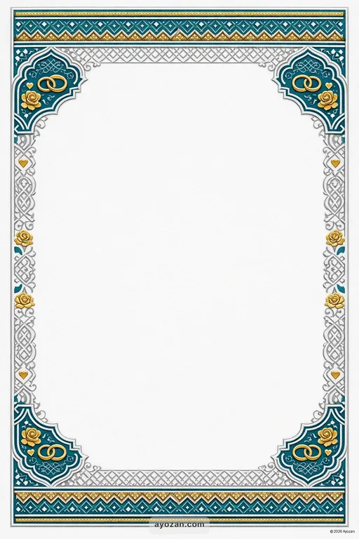 Marathi Anniversary · Contemporary — Marathi Muslim Modern Anniversary invitation card design from Ayozan