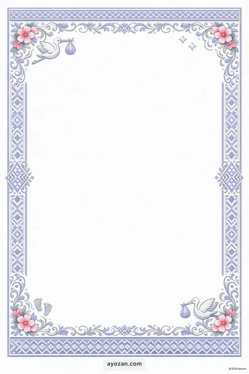 Northeast Baby Shower · Contemporary — Northeast Indian Christian Modern Baby Shower invitation card design from Ayozan