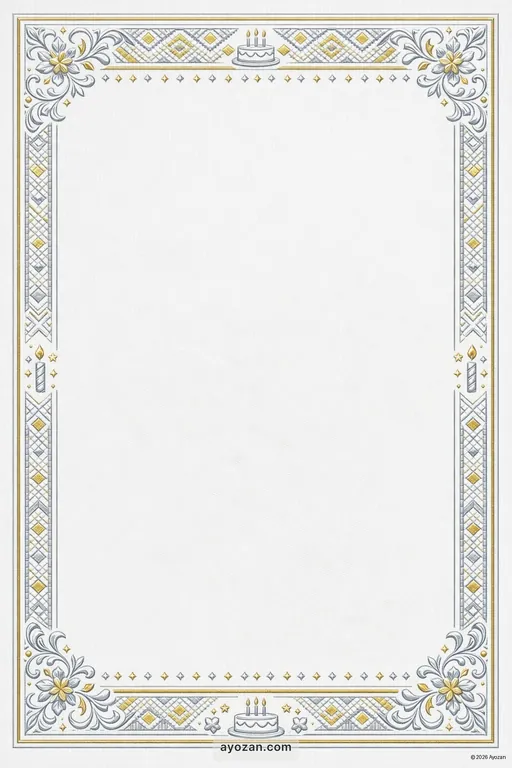 Northeast Birthday · Classic — Northeast Indian Christian Traditional Birthday invitation card design from Ayozan